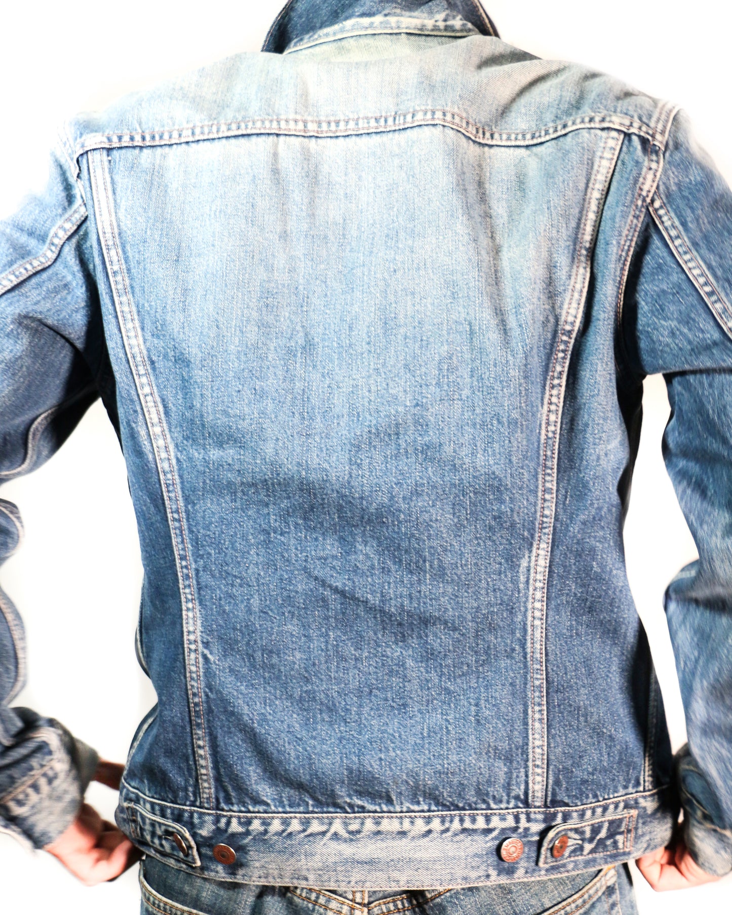 "VINTAGE" 90s EURO LEVI'S DENIM JACKET 70500-04/ INDIGO / 表記L