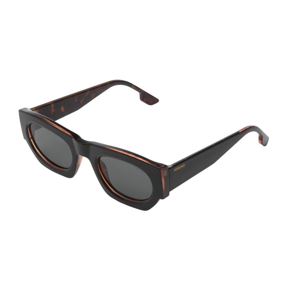 KOMONO EYEWEAR ALPHA / BLACK TORTOISE