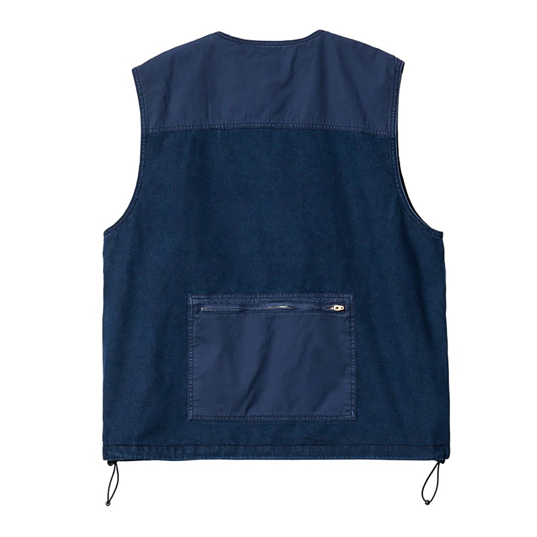 CARHARTT WIP ALMA VEST / Blue stone washed