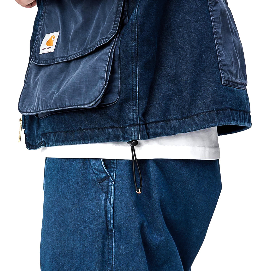 CARHARTT WIP ALMA VEST / Blue stone washed