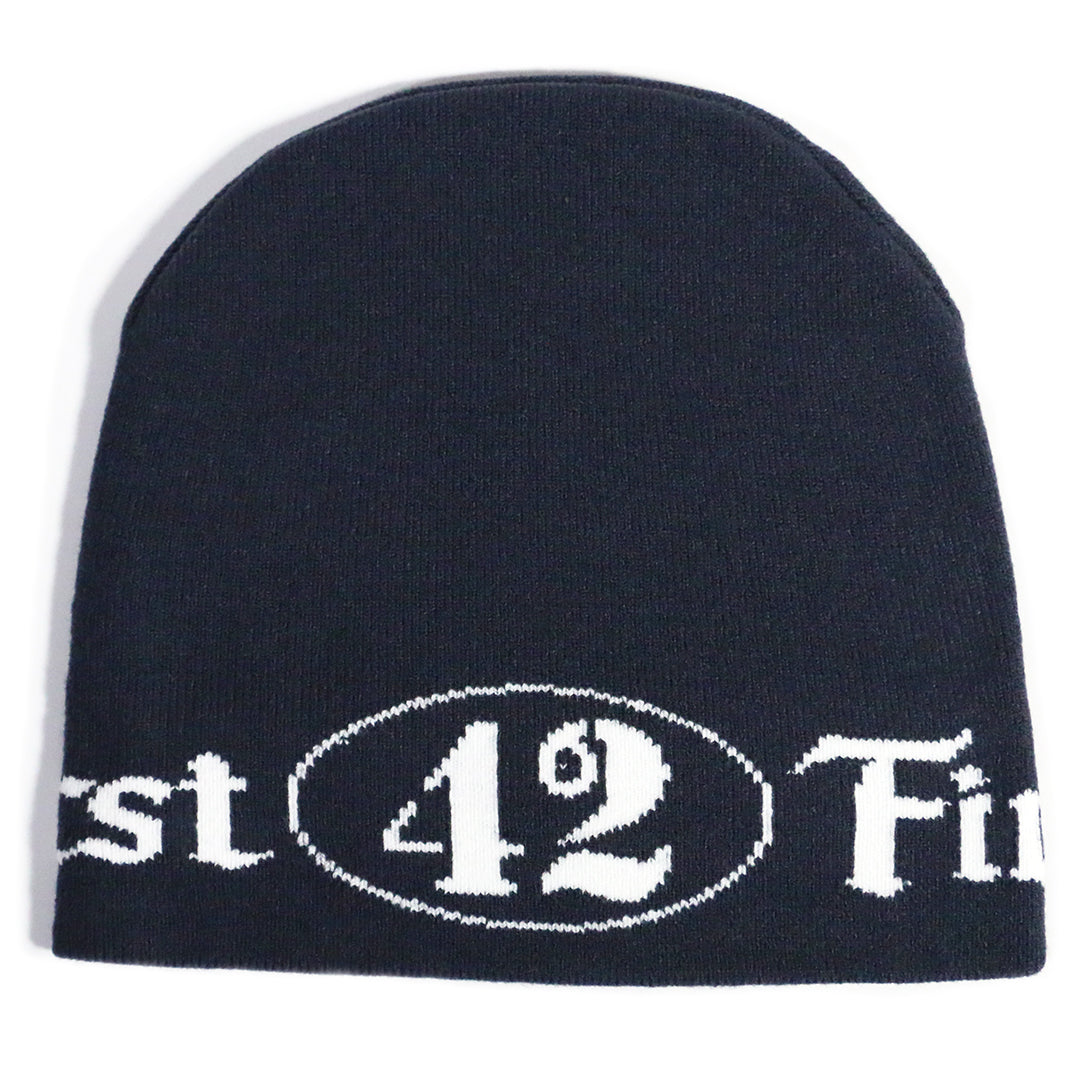 142 COTTON BEANIE / NAVY