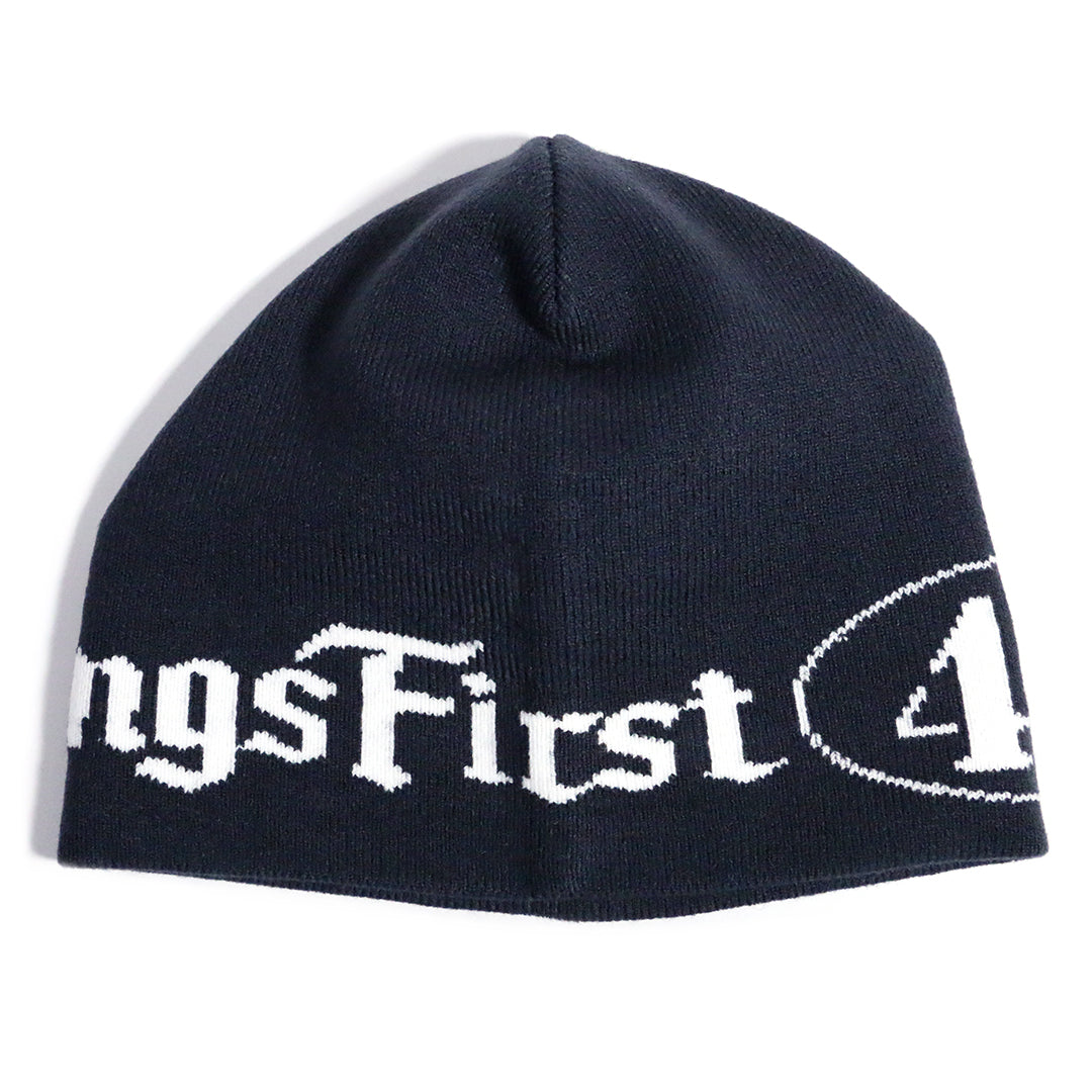 142 COTTON BEANIE / NAVY
