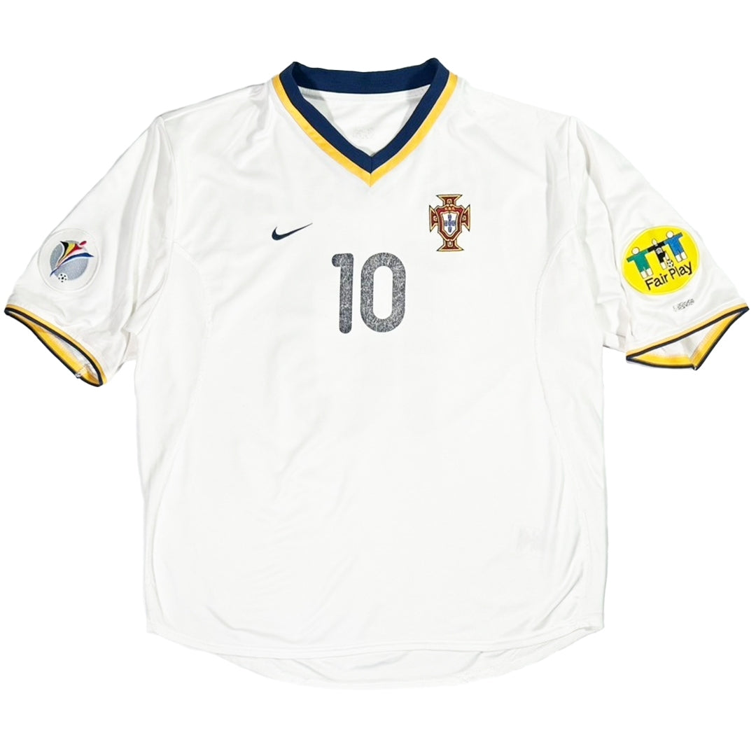 1999 Portugal Away Rui Costa #10 081
