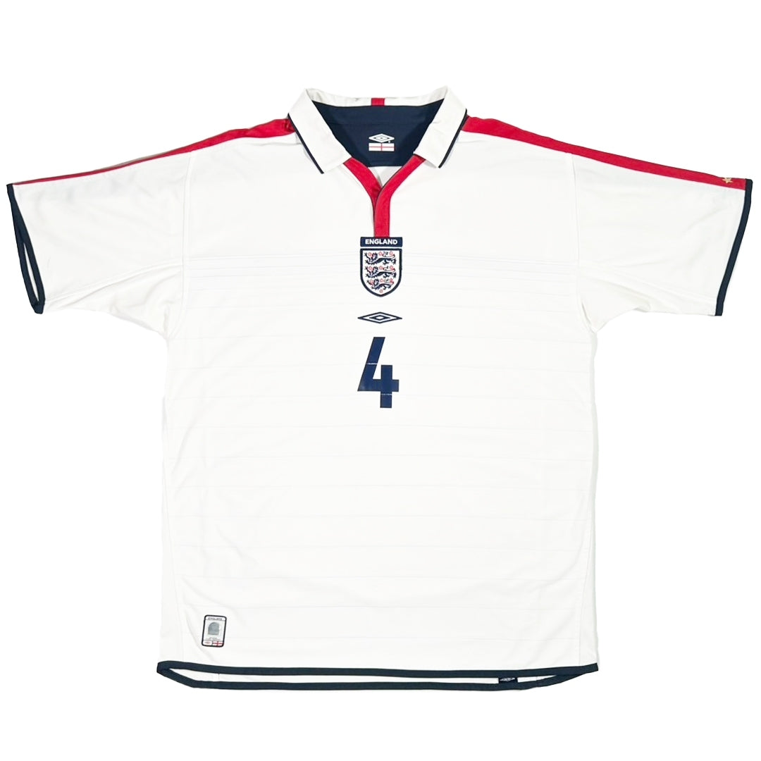 2004 England Home GERRAD #4 / XL 079