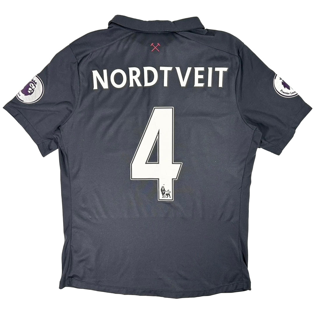 2016 West Ham 3rd Nordtveit #4 / L