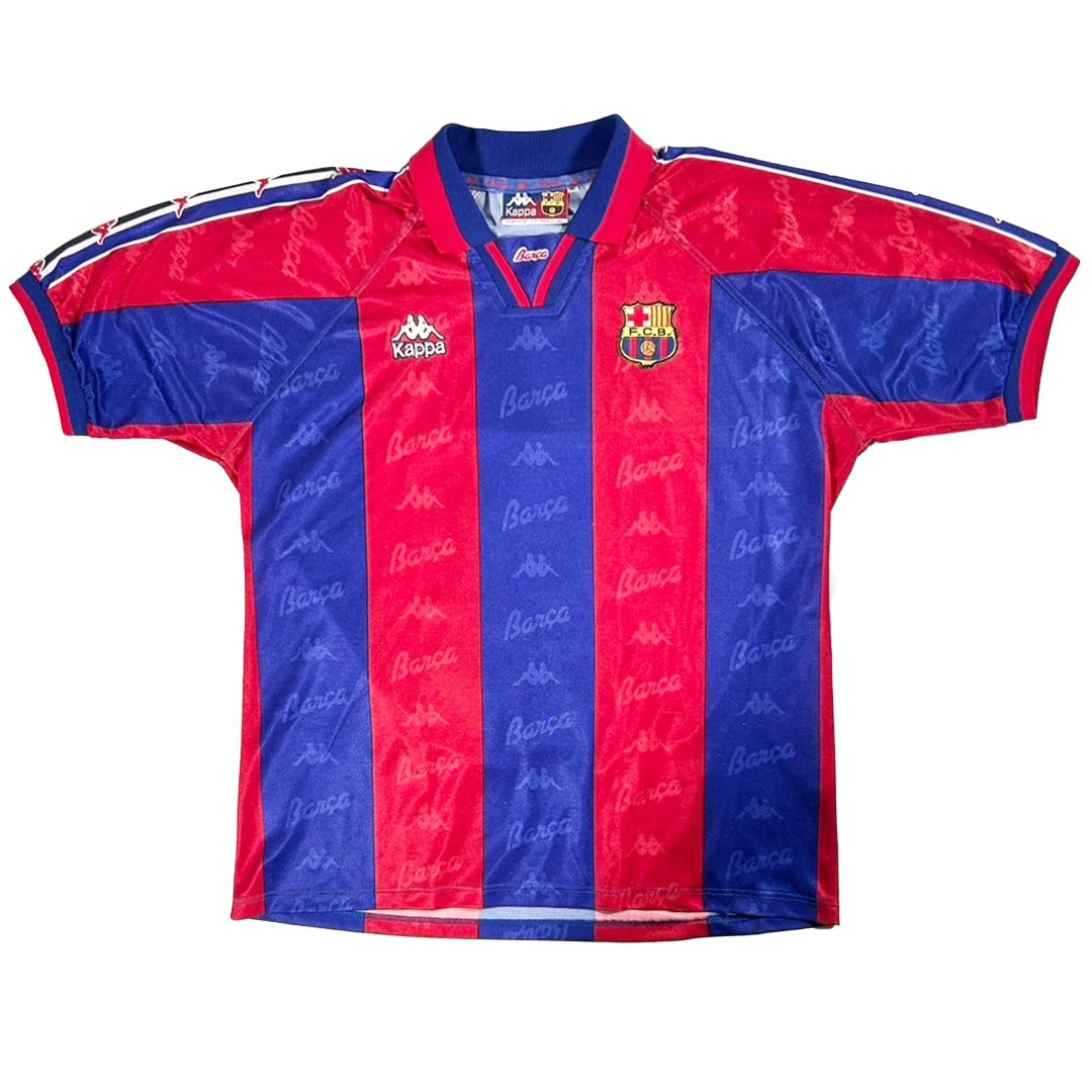 1995-97 FC Barcelona HOME RONALDO #9 / L 017