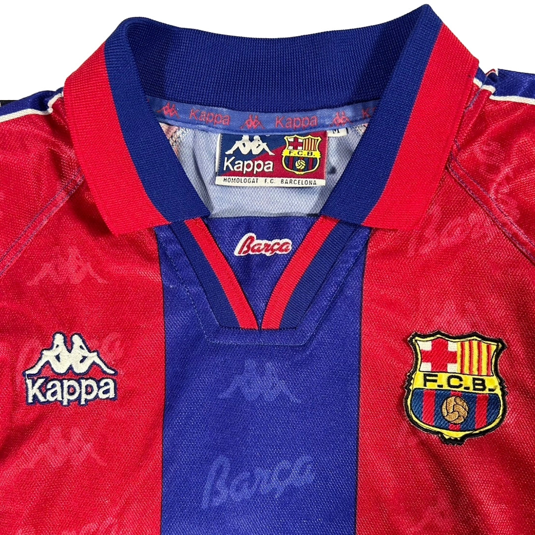 1995-97 FC Barcelona HOME RONALDO #9 / L 017