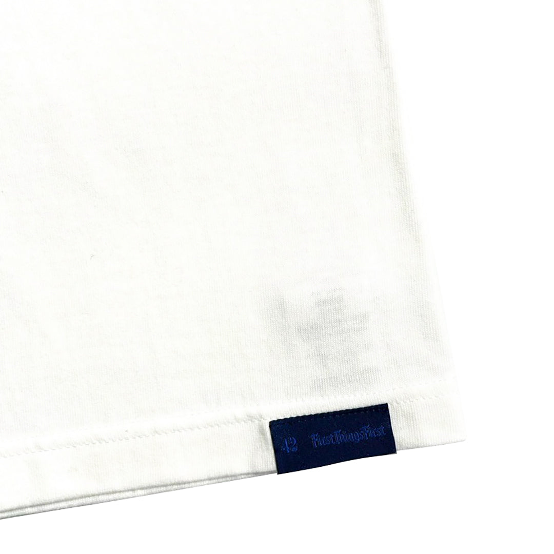 NEW GP LOGO s/s TEE / WHITE