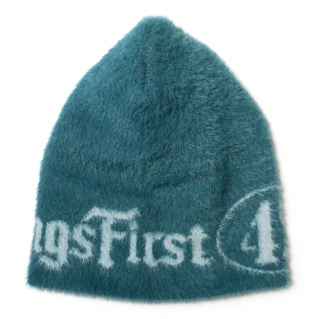 142 MOHAIR BEANIE / GREEN