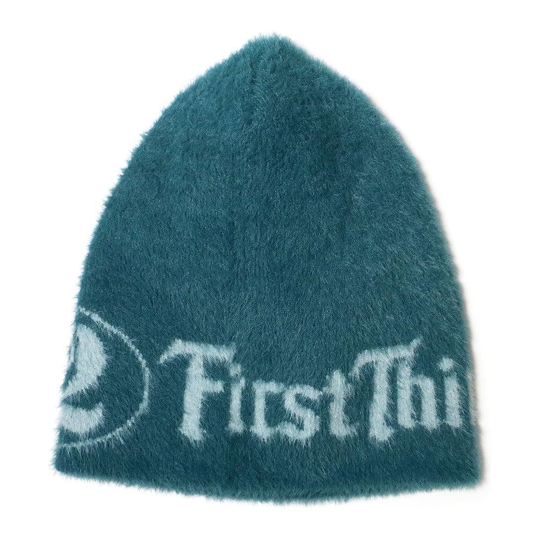 142 MOHAIR BEANIE / GREEN