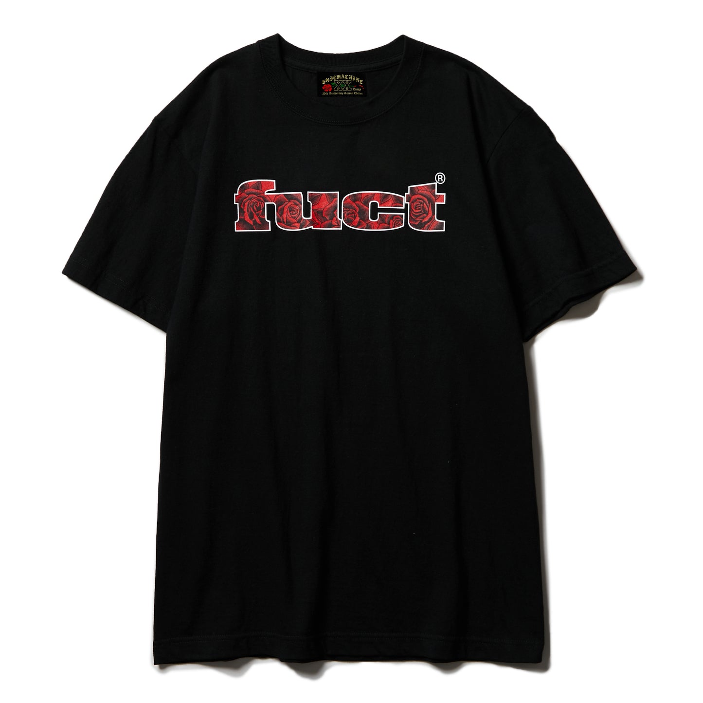 SOFTMACHINE ROSE FILL FUCT OG LOGO-T / BLK