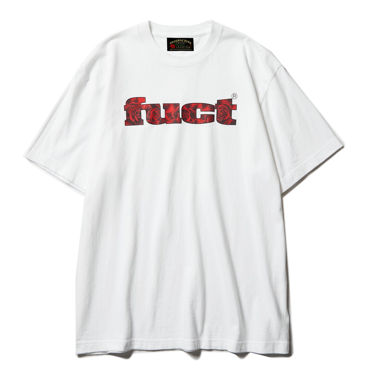 SOFTMACHINE ROSE FILL FUCT OG LOGO-T / WHT
