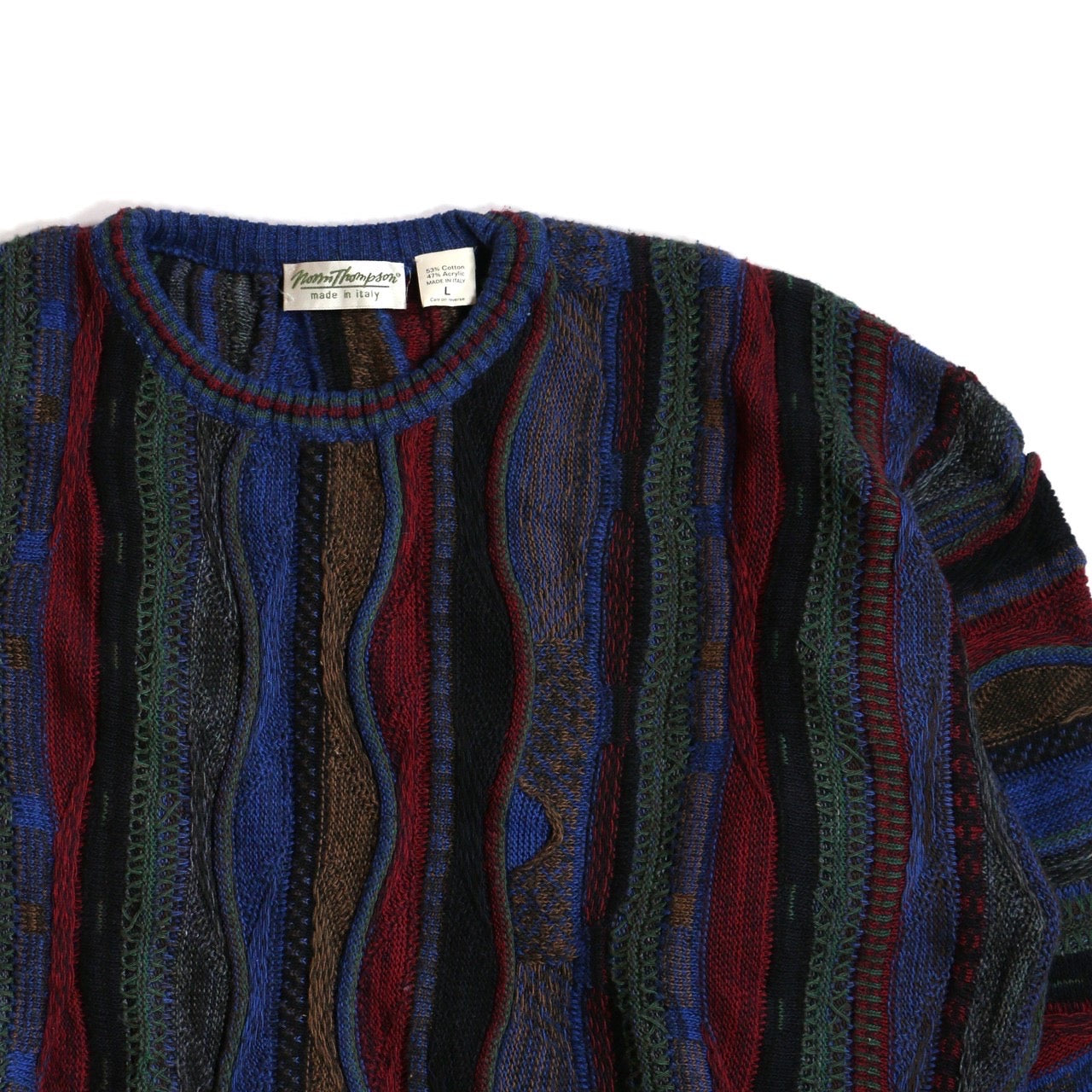 3D CREW NECK KNIT #2