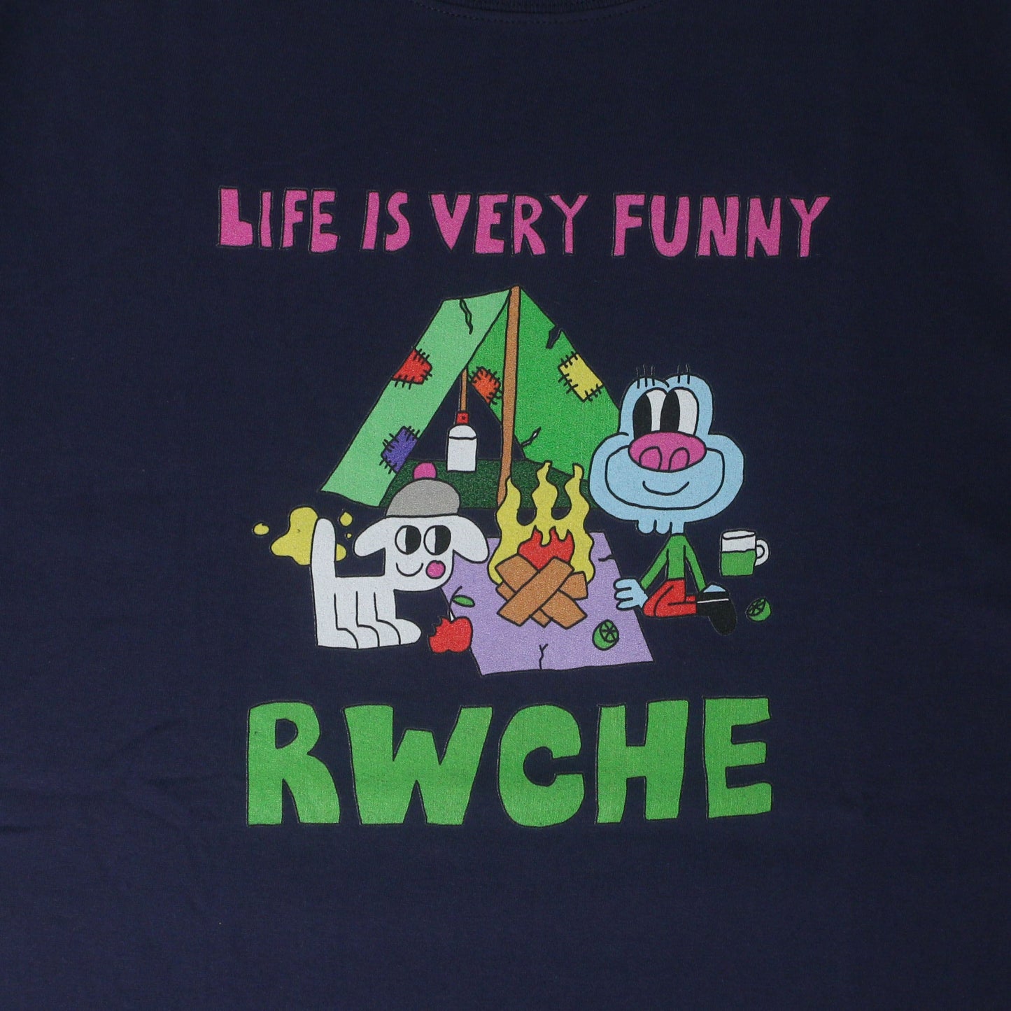 RWCHE TIM COMIX CAMPAMENTO TEE / NAVY