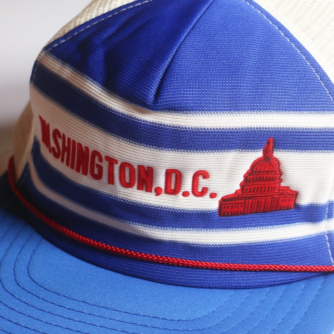 USED WASHINGTON,D.C. MESH TRACKER CAP #7