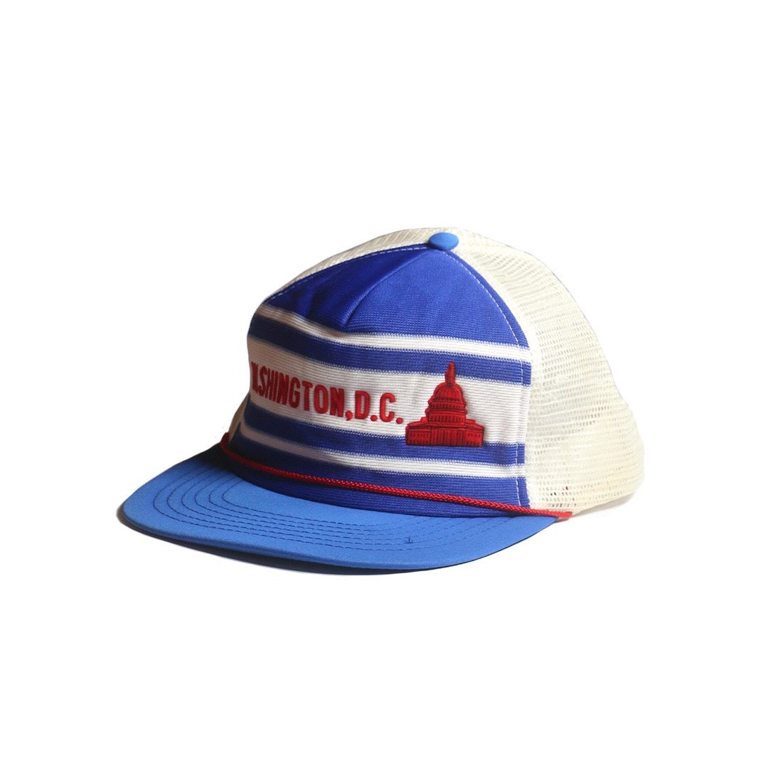 USED WASHINGTON,D.C. MESH TRACKER CAP #7