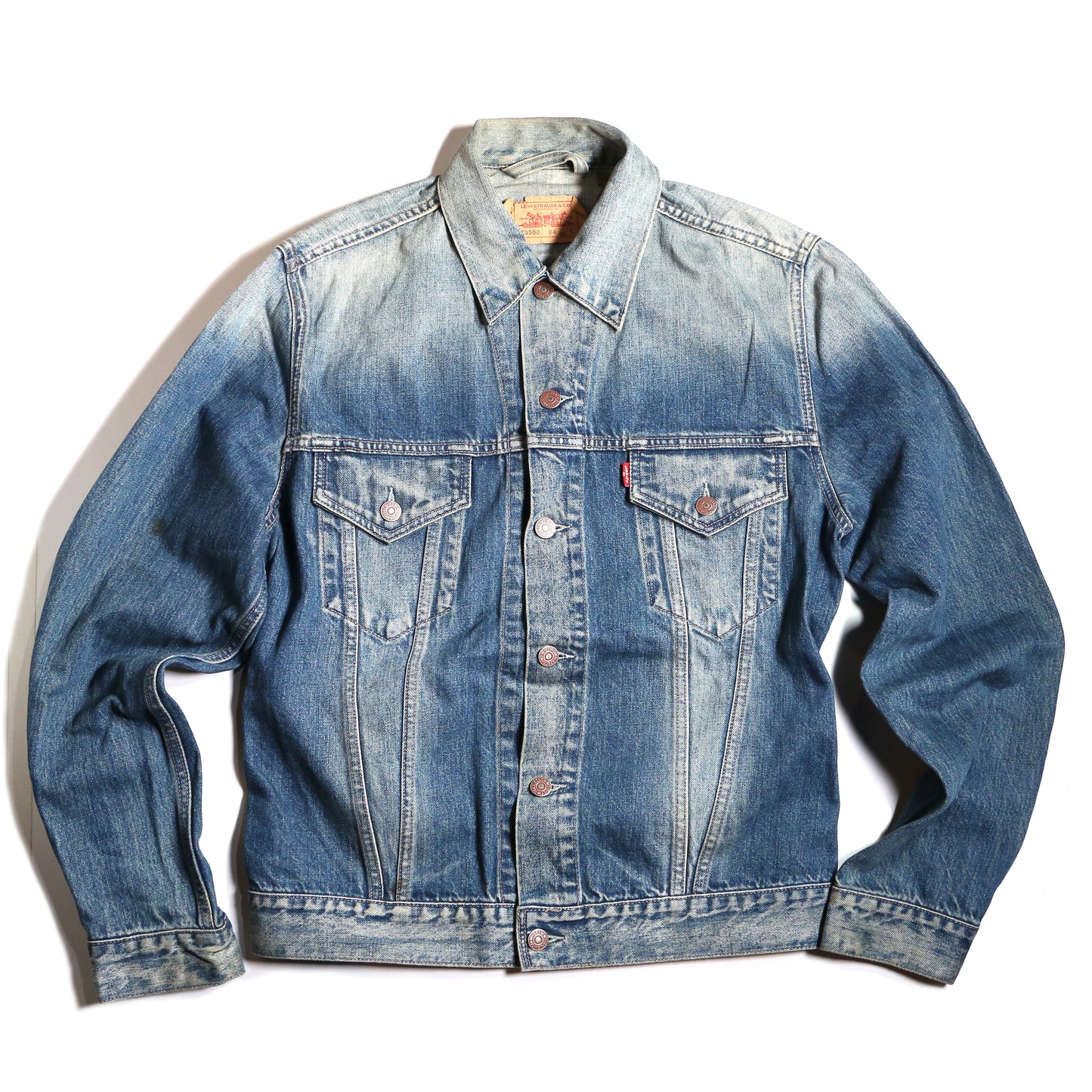 "VINTAGE" 90s EURO LEVI'S DENIM JACKET 70500-04/ INDIGO / 表記L