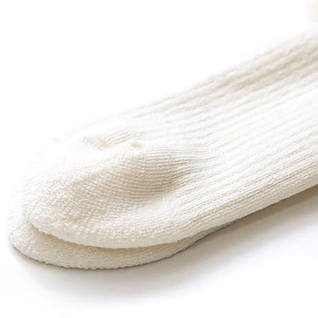 SURF SKATE CAMP ZIG-ZAG WOOL SOX / WHITE