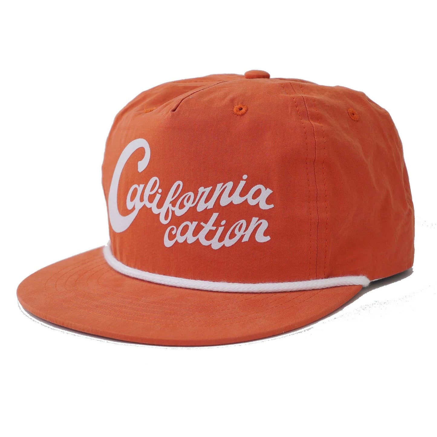 SURF SKATE CAMP CALIFORNIA CAP / ORANGE