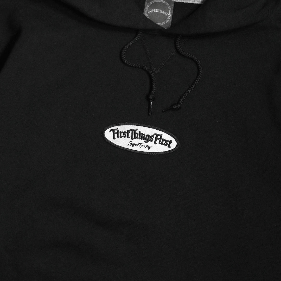 FTF WAPPEN HOODIE / BK REFLECTOR