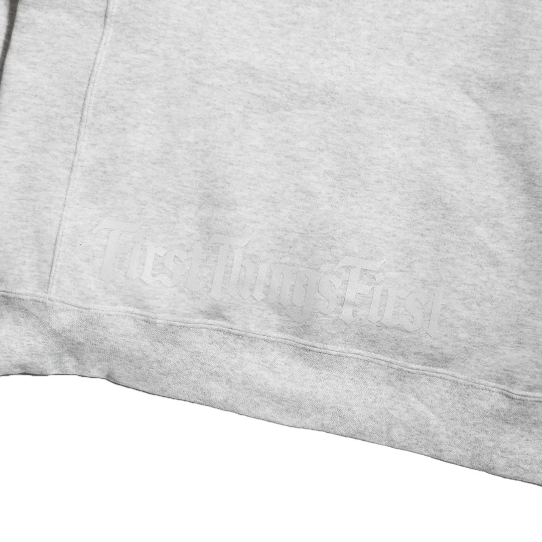 FTF WAPPEN HOODIE / GREY REFLECTOR