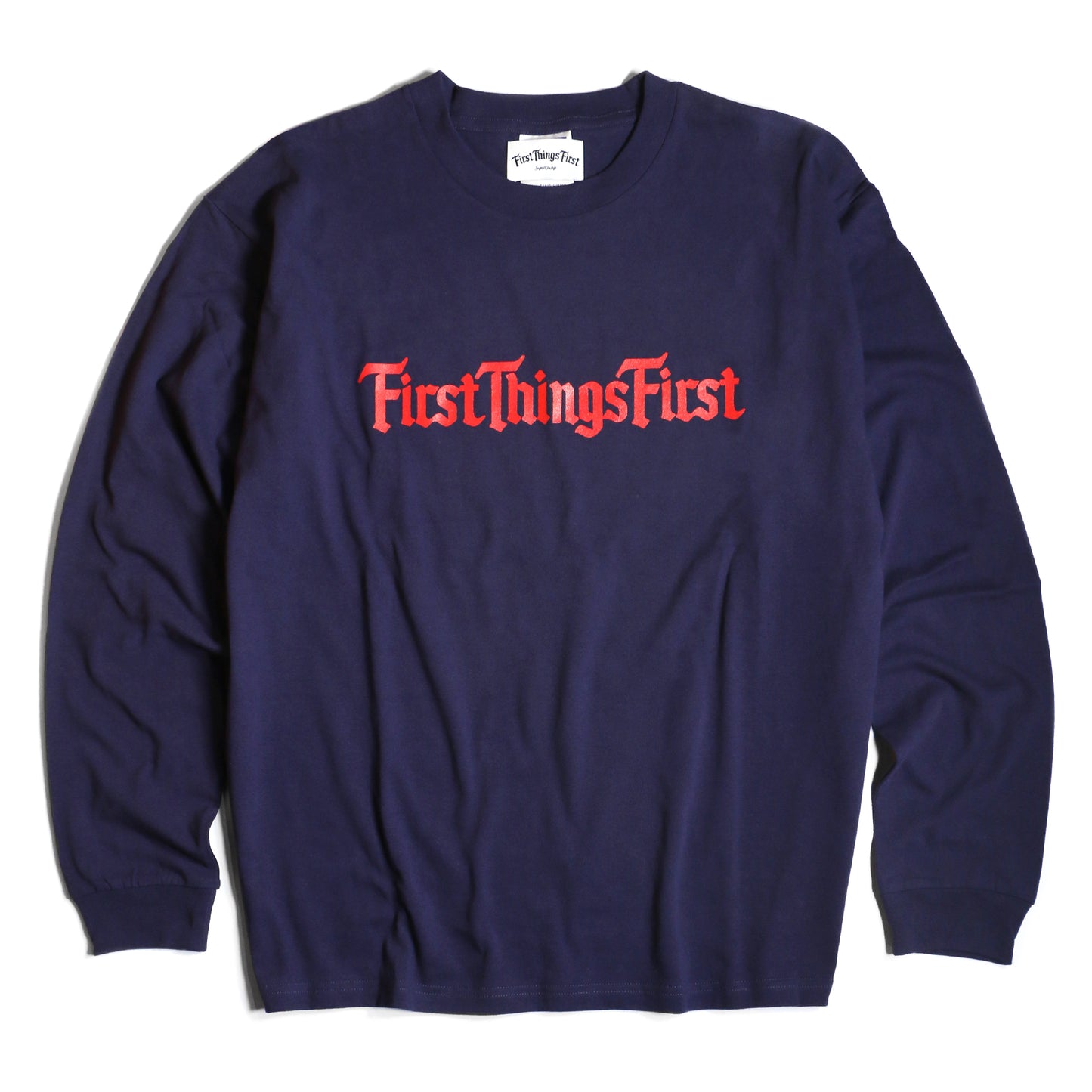 SUPERTRAMP FTF TEE LS / NVY