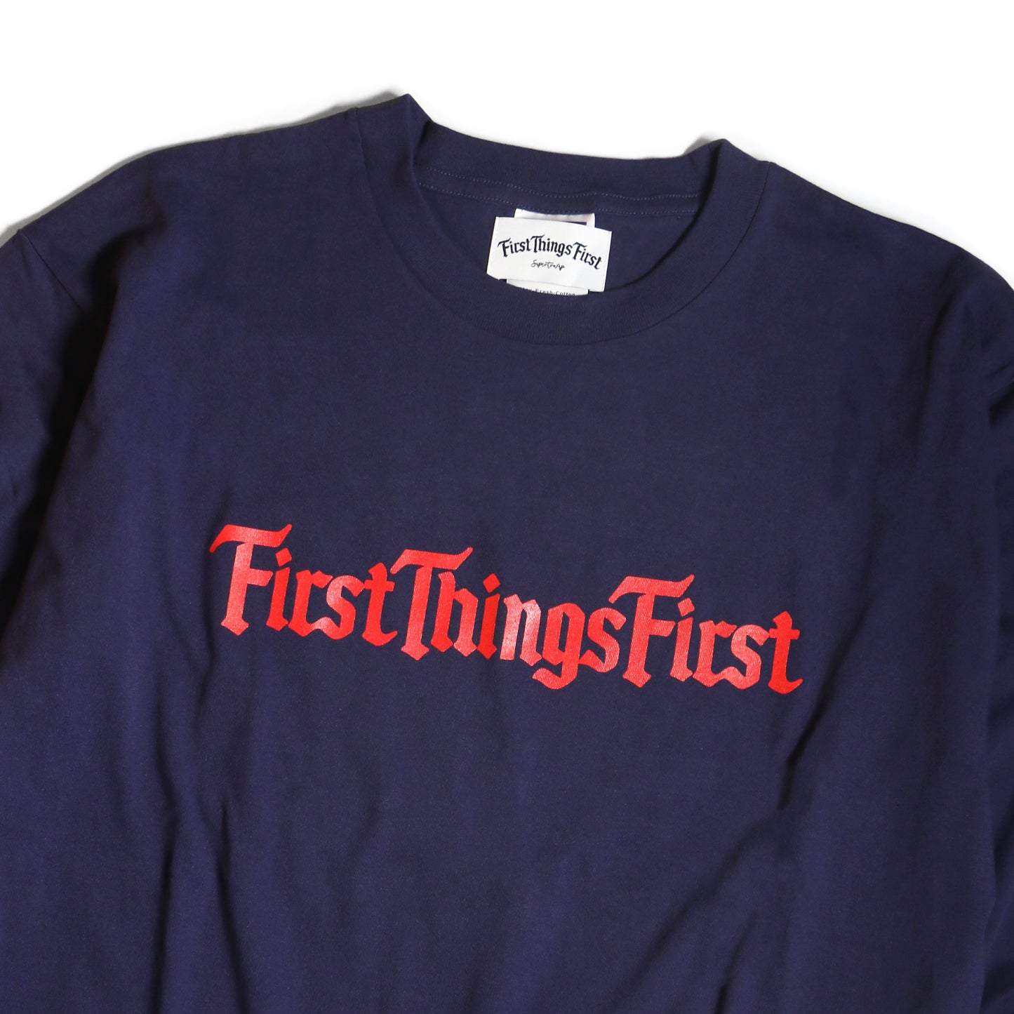 SUPERTRAMP FTF TEE LS / NVY