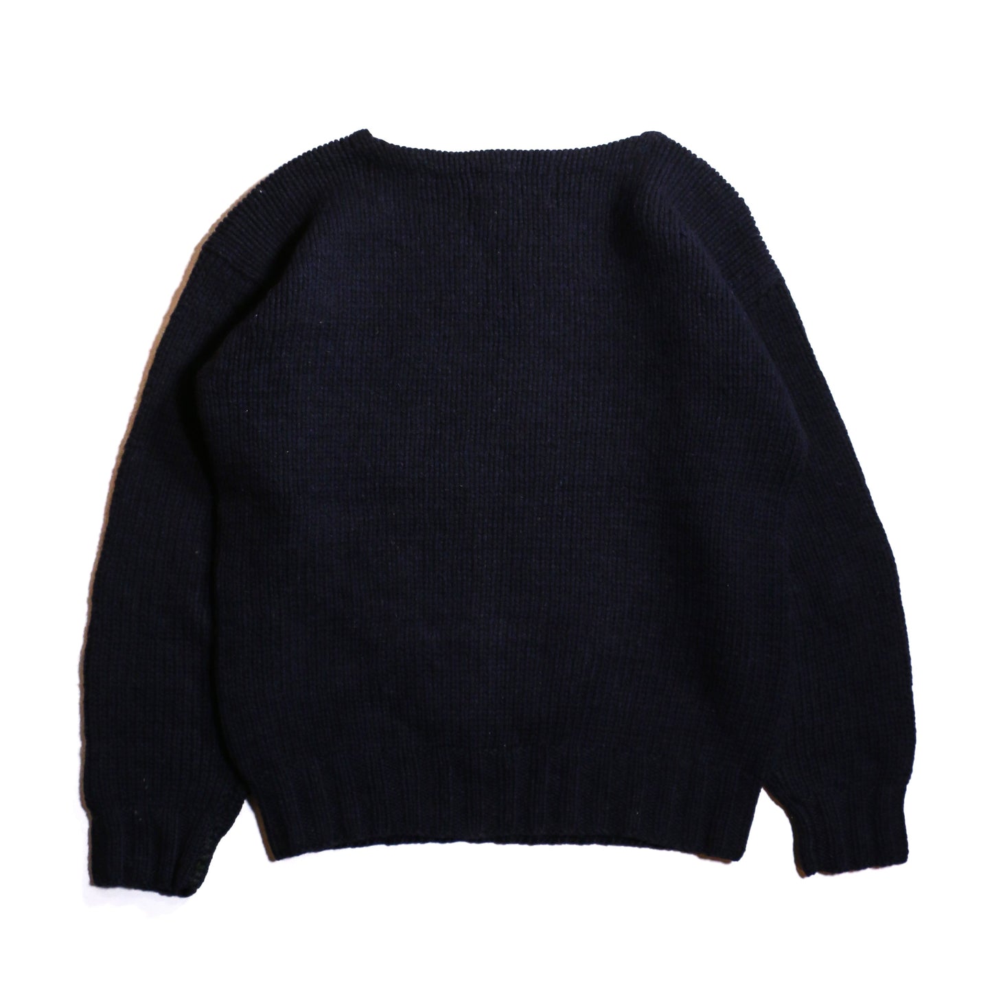 USED Ralph Lauren Hand Hunter Birds Dogs Spaniels Blue Label sweter / NAVY 表記M