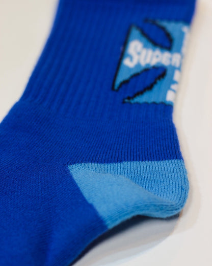SUPERTRAMP / JERRYTRAD IRON CROSS ANKLE SOX / BLUE