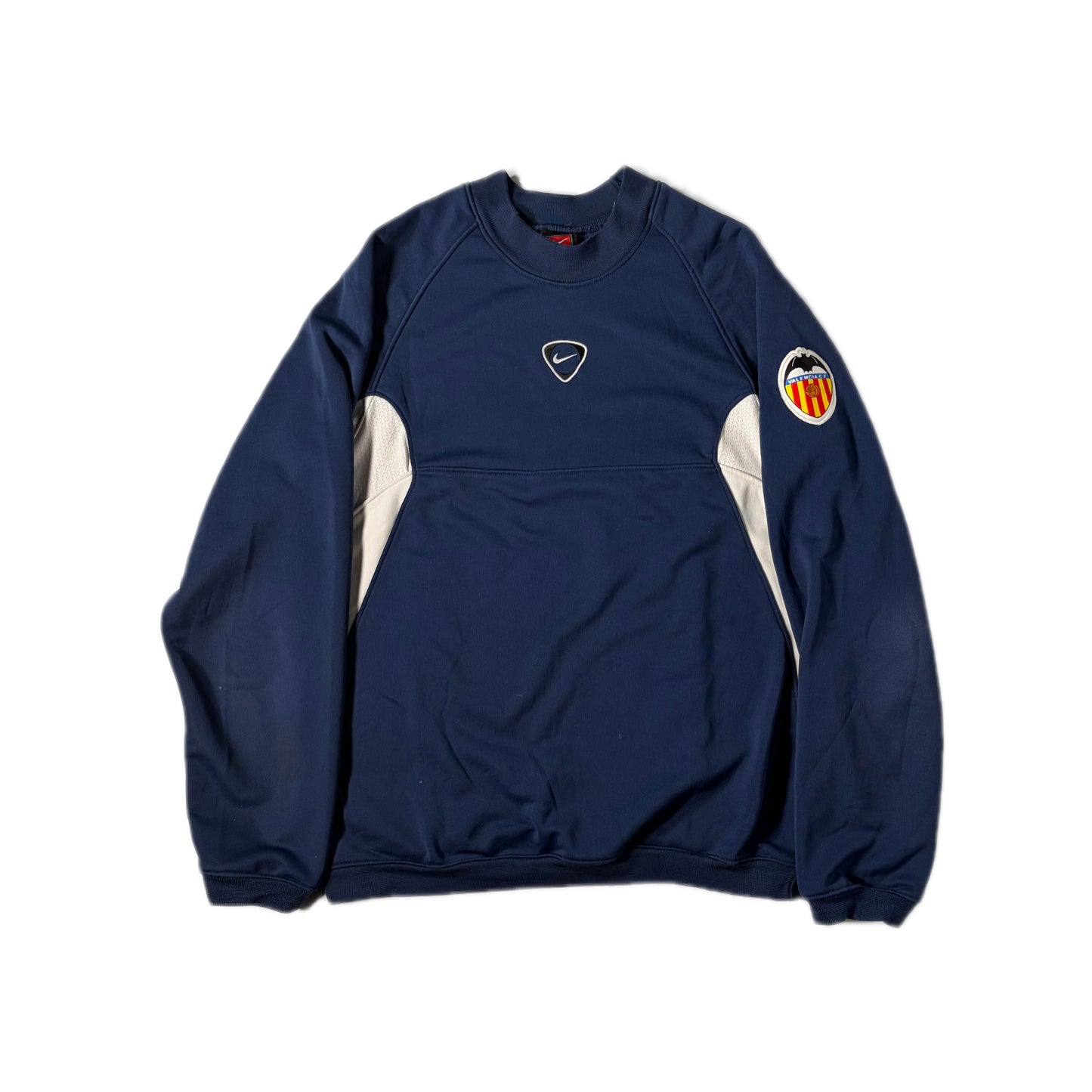 VINTAGE "VALENCIA C.F " CREW SWEAT/ NAVY / 表記XL