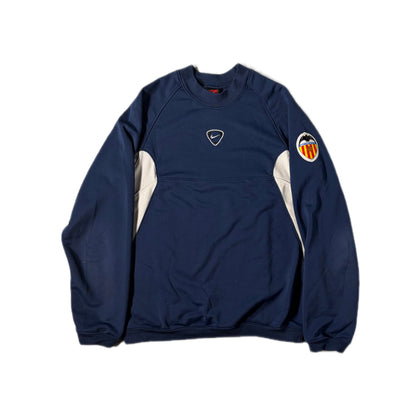 VINTAGE "VALENCIA C.F " CREW SWEAT/ NAVY / 表記XL