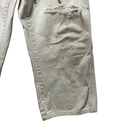 01 OLD  "DICKEIS PAINTER PANTS / WHITE / 表記W35