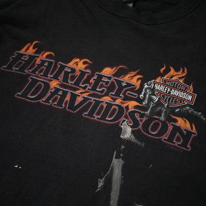 "USED" HARLEY-DAVIDSON L/S TEE / 表記XXL