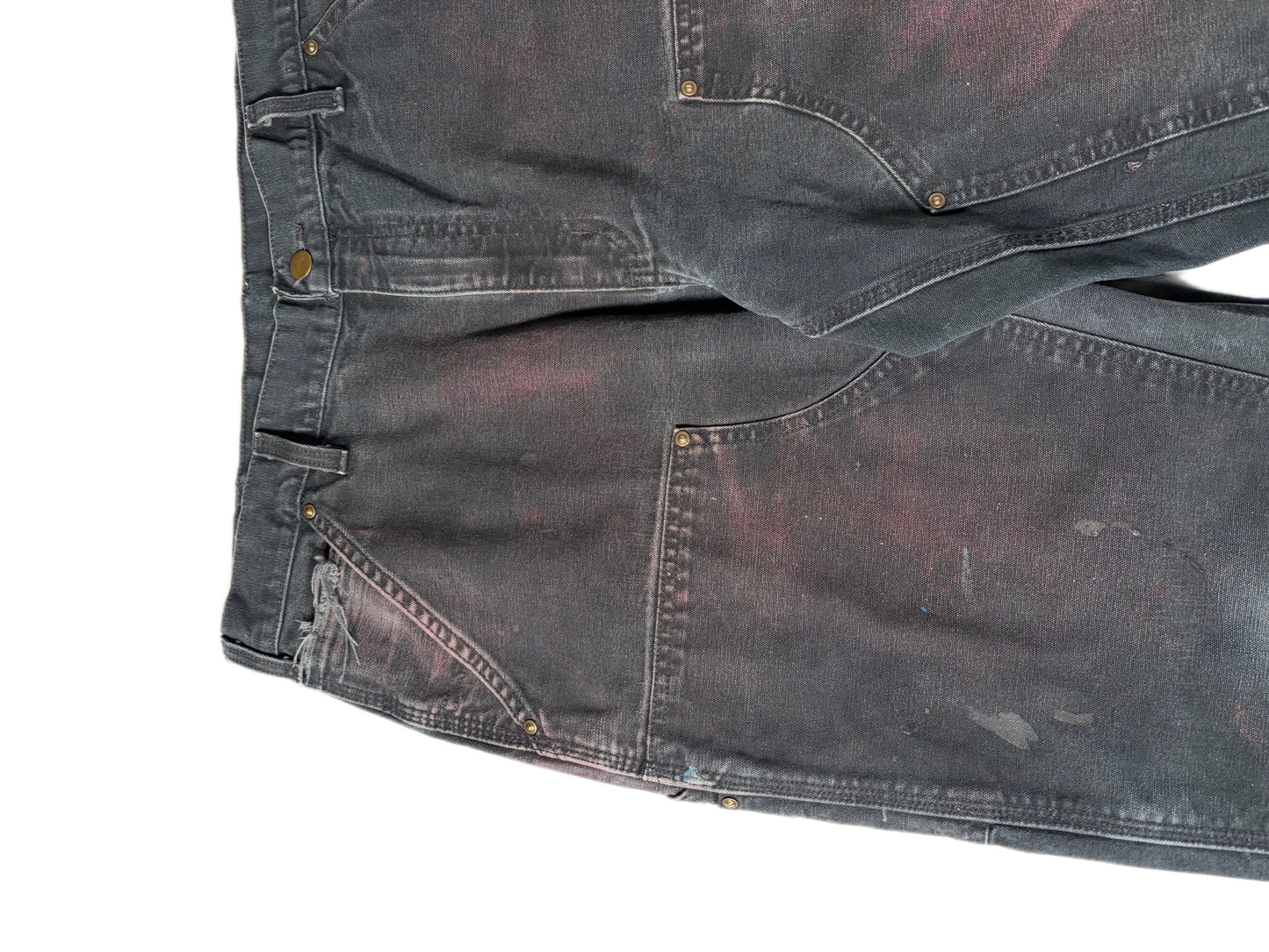 "CARHARTT DOUBLE KNEE PANTS / BLACK /  表記W36
