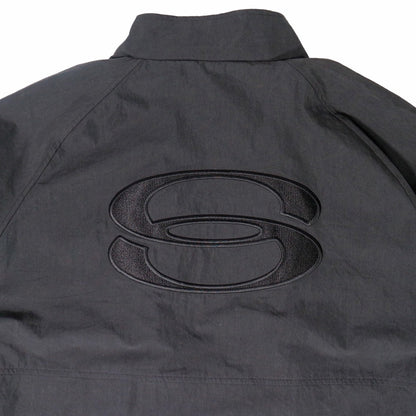 DOUBLE S NYLON JACKET / BLACK