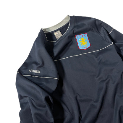 VINTAGE "ASTON VILLA" TRANING WEAR / NAVY/ 表記XXL