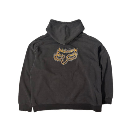 "VINTAGE FOX RACING HOODIE / BLACK /  表記XXL