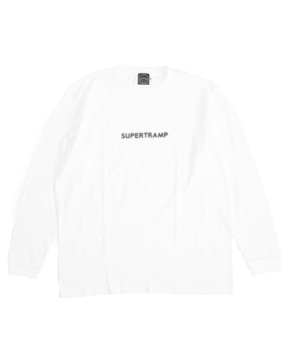 DOT MOTION LOGO L/S TEE / WHITE