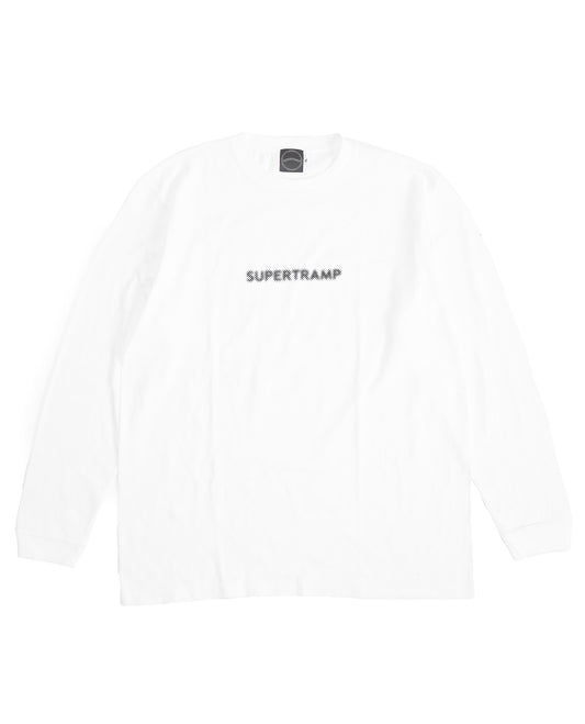 DOT MOTION LOGO L/S TEE / WHITE