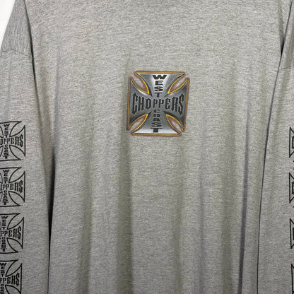 "USED" WEST COAST CHOPPERS  L/S TEE JESSE WHO / XL