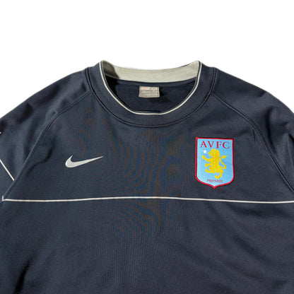 VINTAGE "ASTON VILLA" TRANING WEAR / NAVY/ 表記XXL