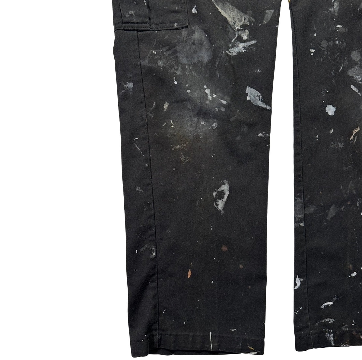 OLD  "DICKEIS CHINO CARGO PANTS / BLACK / 表記W32