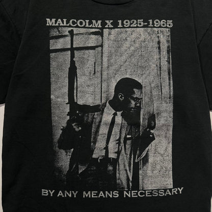 VINTAGE "Malcolm X " S/S TEE / XL
