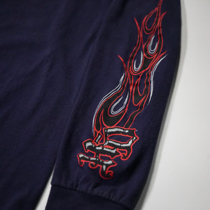 "USED" HARLEY-DAVIDSON L/S TEE / 表記L