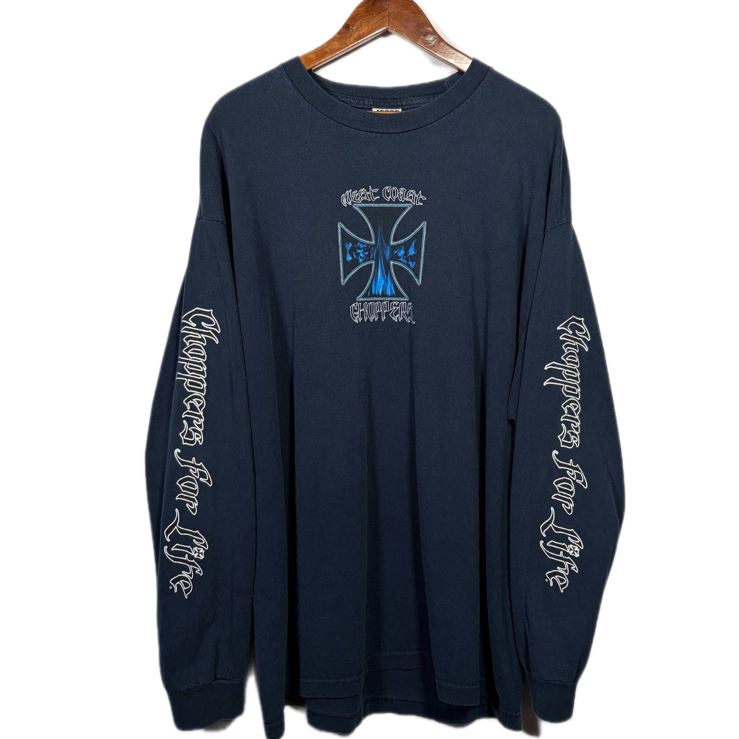 "USED" WEST COAST CHOPPERS L/S TEE JESSE WHO / XL