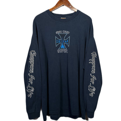 "USED" WEST COAST CHOPPERS L/S TEE JESSE WHO / XL