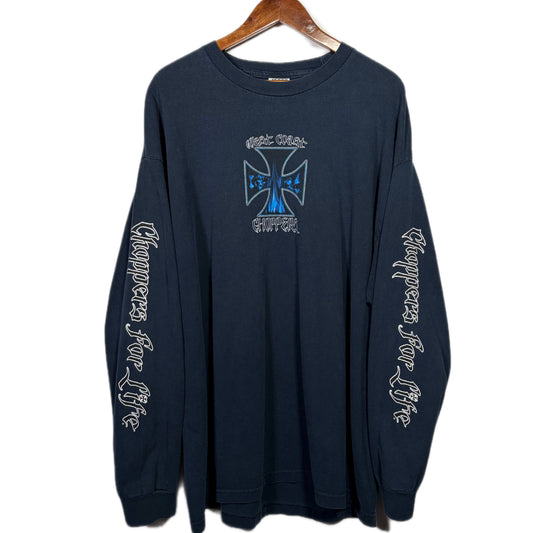 "USED" WEST COAST CHOPPERS L/S TEE JESSE WHO / XL
