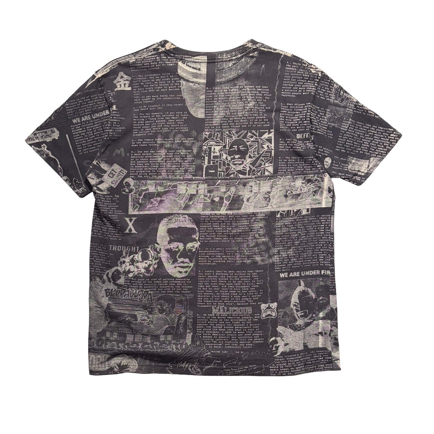 07 "Supreme Phase 2 Malcolm X" S/S TEE / L