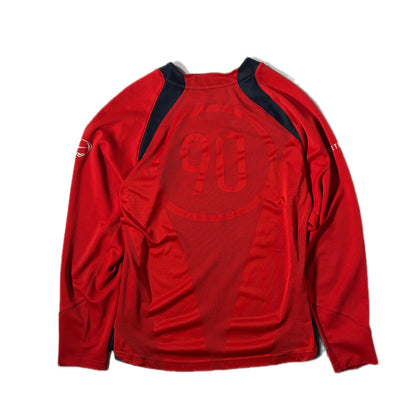 VINTAGE "ATLETICO" TRANING WEAR / RED/ 表記L