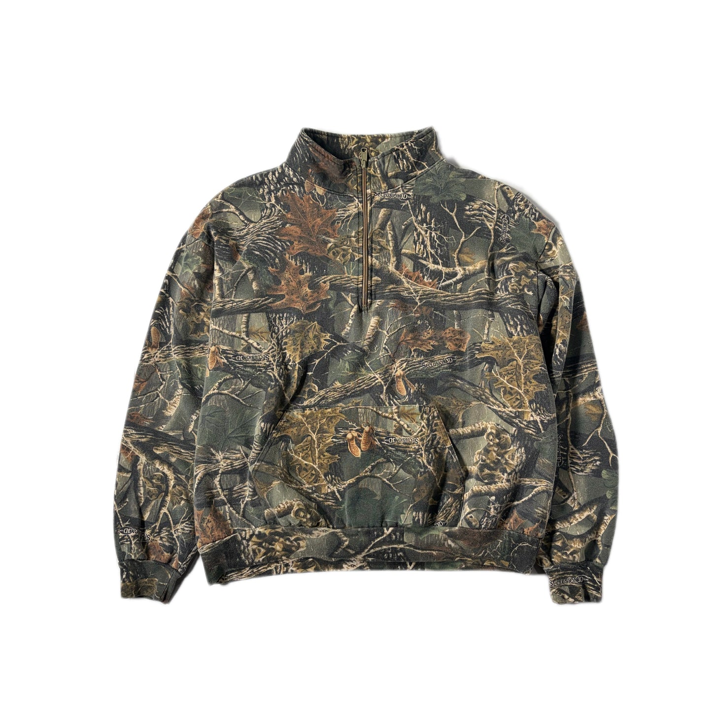 "CABELA'S HAL ZIP / REAL TREE CAMO/  表記XXL